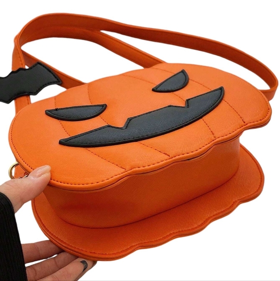 Jack O’ Lantern pumpkin purse Halloween - Picture 4 of 7